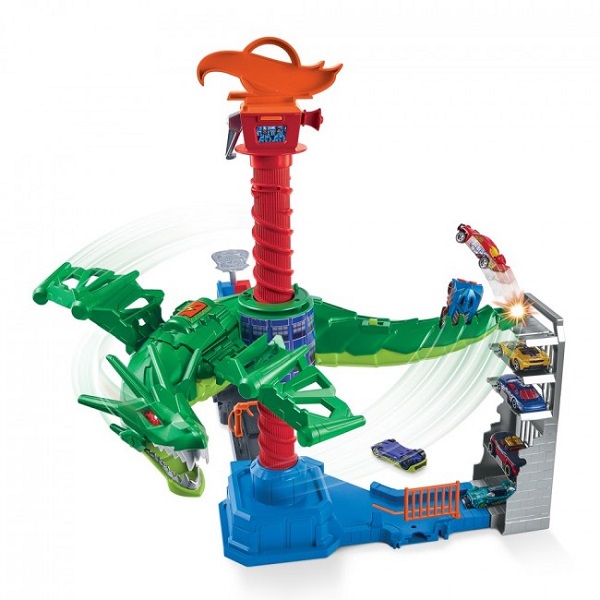 Hot Wheels Игровой набор "Воздушная атака дракона" — изображение 19
