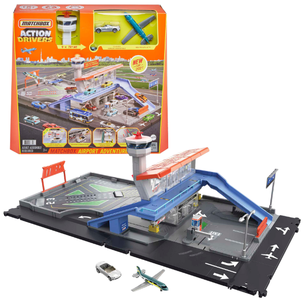 Hot Wheels Игровой набор "Приключение в аэропорту" Matchbox — изображение 9