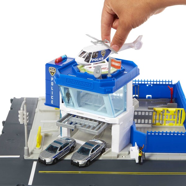 Hot Wheels Игровой набор "Диспетчерат полицейского участка" Matchbox — изображение 13