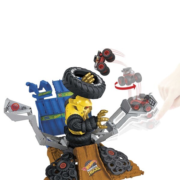 Hot Wheels Игровой набор "Mega-Wrex против Crushzilla" — изображение 11