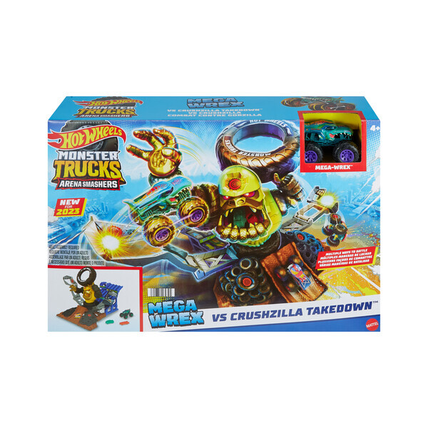 Hot Wheels Игровой набор "Mega-Wrex против Crushzilla" — изображение 8