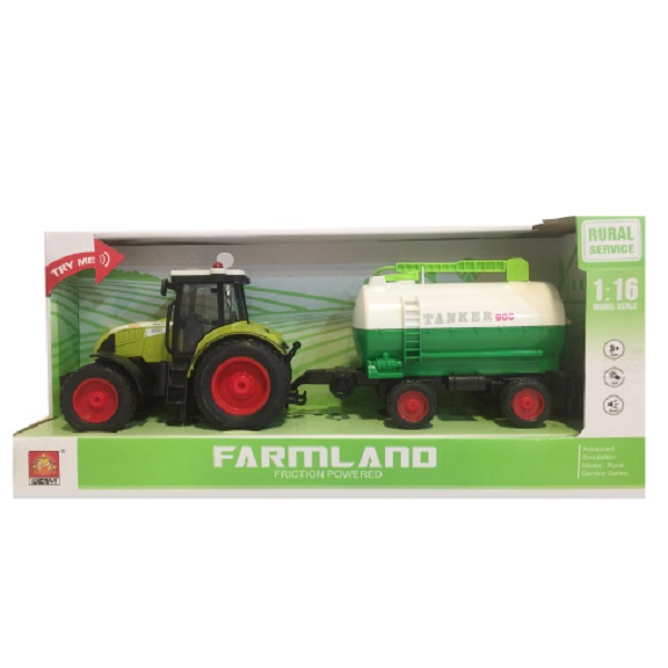 1:16 Инерционный трактор Farm Tractor — изображение 6