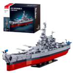 Конструктор “Военный корабль”, масштаб 1:350, 1739 элем.