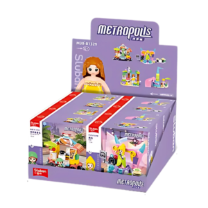 Конструктор “Игровые мини-наборы”, 4 моделей, от 51 до 100 элем.