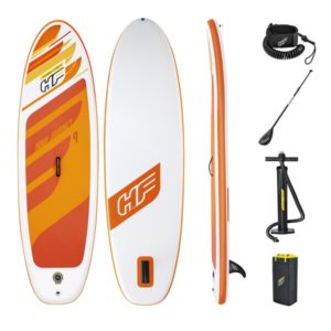 Bestway Доска для сап сёрфинга – SUP-доска “Aqua Journey” 274х76х12 см, насос, весло, сумка, до 100 кг