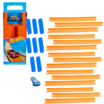 Hot Wheels Набор дополнительных дорожек трека с базовой машинкой