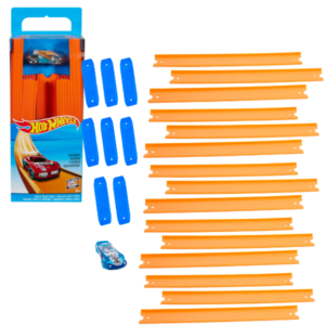 Hot Wheels Набор дополнительных дорожек трека с базовой машинкой