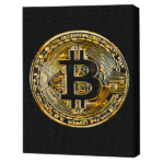 Картина по номерам 40х50 см (без упаковки) – Биткойн