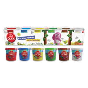 Тесто для лепки PLAY DOUGH  в баночках, 6 х 100 г