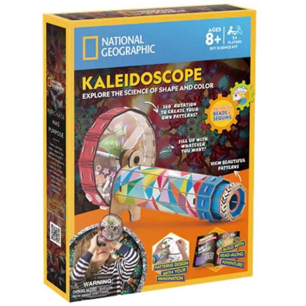 3D пазл “Калейдоскоп”, 64 элементов — изображение 3