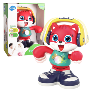 Интерактивная игрушка “Танцующий кот” с музыкой и светом