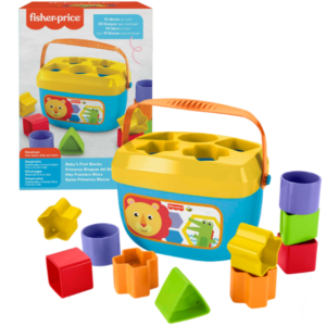 Fisher-Price Ведерко с кубиками Яркое