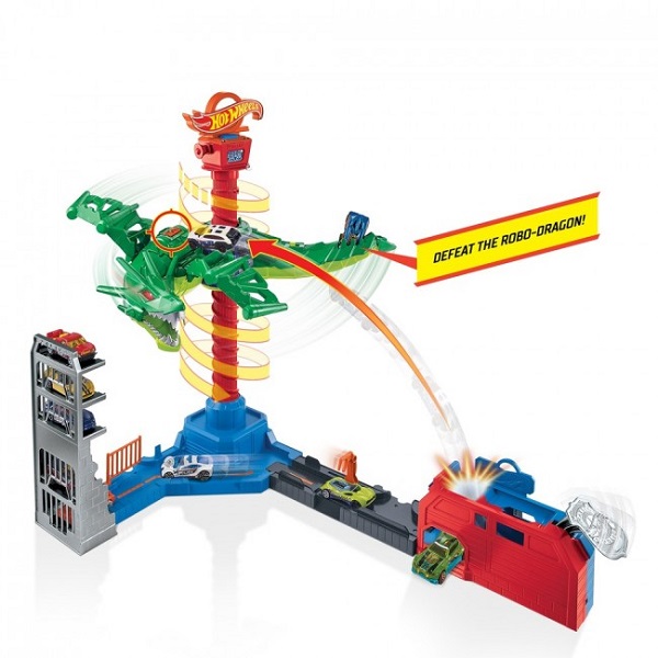 Hot Wheels Игровой набор "Воздушная атака дракона" — изображение 7