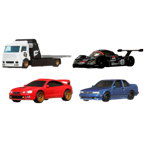Hot Wheels Коллекционный набор из 4 автомобилей Premium Collector Set, (асс.) — изображение 2