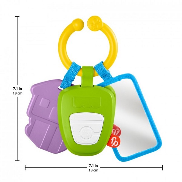 Fisher-Price Погремушка-прорезыватель "Ключики" — изображение 5