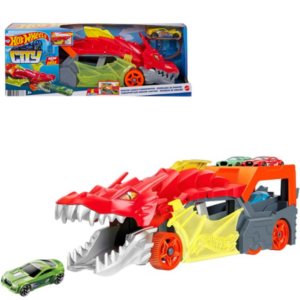 Hot Wheels Игровой набор “Разъярённый дракон” с хранилищем для машинок