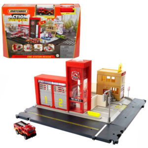 Hot Wheels Игровой набор “Пожарная часть” Matchbox