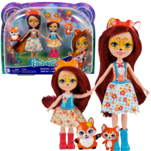 Enchantimals Набор “Кукла Фелисити Фокс и младшая сестра”