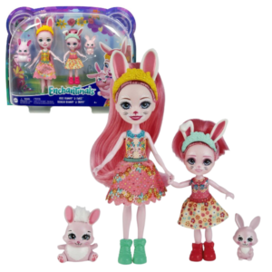Enchantimals Набор “Кукла Bree Bunny и младшая сестра”