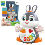 Интерактивная игрушка “Танцующий кролик” с музыкой и светом