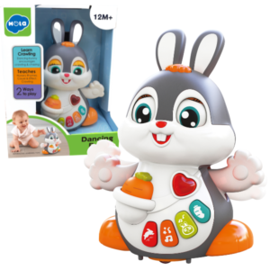 Интерактивная игрушка “Танцующий кролик” с музыкой и светом
