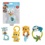 Fisher-Price для малышей “Погремушка” для прорезывания зубов и развитие мелкой моторики в ассорт.
