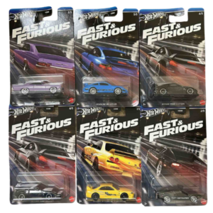 Hot Wheels Машинка из коллекций Fast & Furios 5 моделей