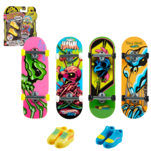 Hot Wheels Неоновые фингерборды Skate Tony Hawk, в ассортименте