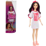 Кукла Barbie “Модница с черными волнистыми волосами и в платье Twist ‘n’ Turn”
