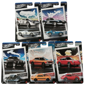 Набор Hot?Wheels Silver?Series 2025 «National?Icons» 1:64, в асс.