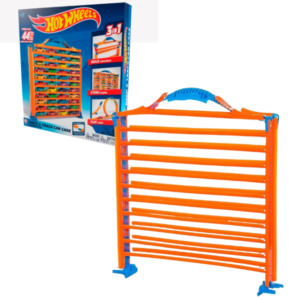 Портативный гараж-кейс для хранения 44 машинок Hot Wheels