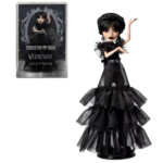 Игровой набор Monster High “Кукла Wednesday в платье”, с аксессуарами
