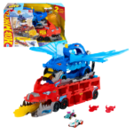 Hot Wheels Игровой набор “Двойной дракон-транспортёр”