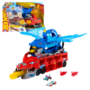 Hot Wheels Игровой набор “Двойной дракон-транспортёр”