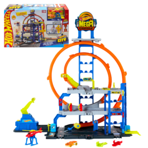 Игровой набор Hot Wheels “Гараж с мега-петлёй”