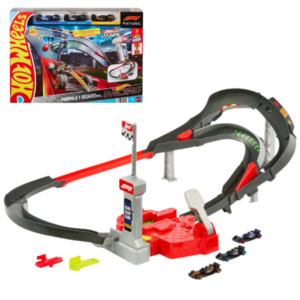 Hot Wheels Формула 1: Спринтерская гоночная трасса c 3 машинками 1:64