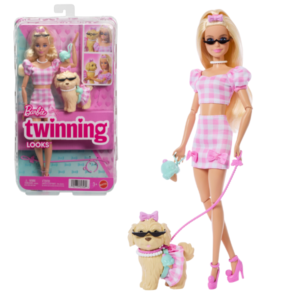 Кукла Barbie “Парные образы”, блондинка с собачкой