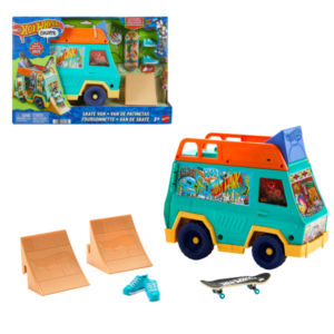 Hot Wheels Набор для фингербординга Tony Hawk “Фургон для скейтбордистов”