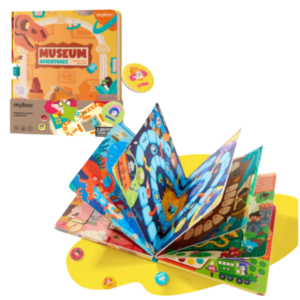 Портативная книга с настольными играми “Приключения в музее”, 6 в 1