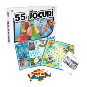 Настольная игра “55 в 1”, (рум.), Smile Games
