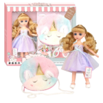 Игровой набор: кукла Мулиша и сумочка для ребенка