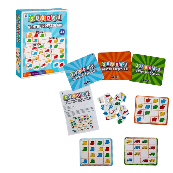 Настольная игра «Судоку для дошкольников», (рум.)