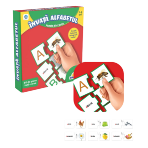 Пазл “Изучаем алфавит”, (рум.), Smile Games