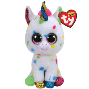 Разноцветный Единорог Harmonie 15 см (Beanie Boos)