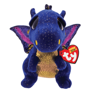 Синий дракон Saffire 24 см (Beanie Boos)