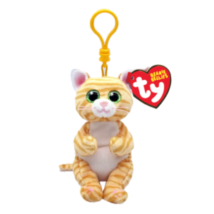 Брелочек – Котик Манго 12 см (Beanie babies clip)