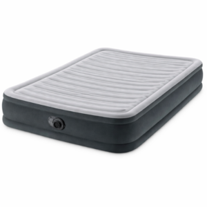 INTEX Надувная кровать “Velur Comfort-Plush” 137x191x33 см встр.нас. 220В, до 272 кг