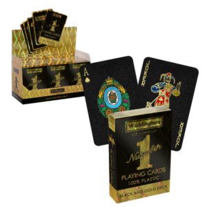Карты игральные Waddingtons No. 1 “Black And Gold Deck”