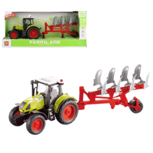 1:16 Инерционный трактор “Trailered Farm Tractor” (свет / звук)