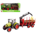 1:16 Инерционный трактор “Trailered Farm Tractor” (свет / звук)